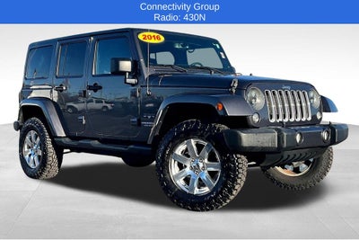 2016 Jeep Wrangler Unlimited Sahara