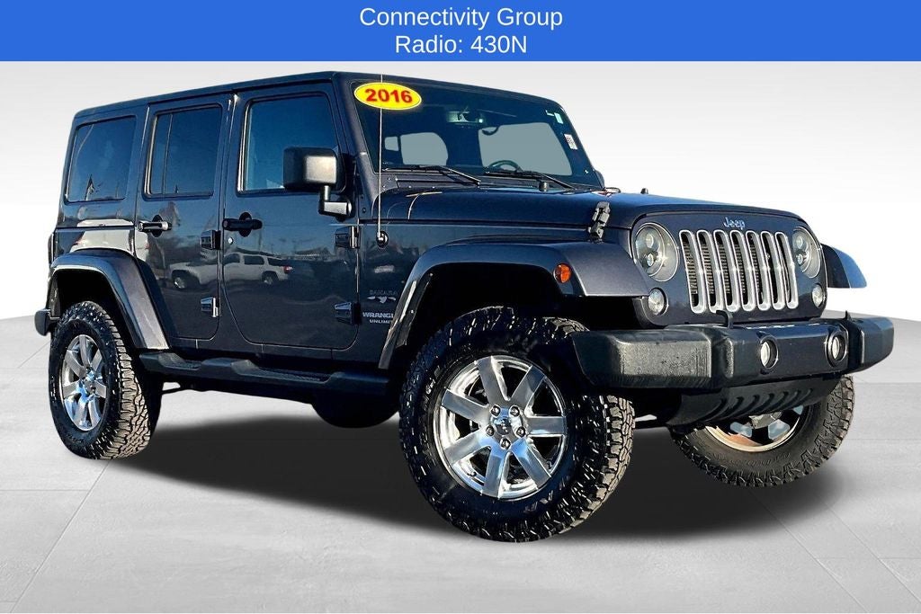 2016 Jeep Wrangler Unlimited Sahara