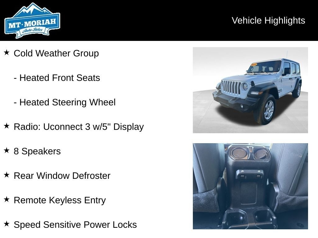 2021 Jeep Wrangler Unlimited Sport S