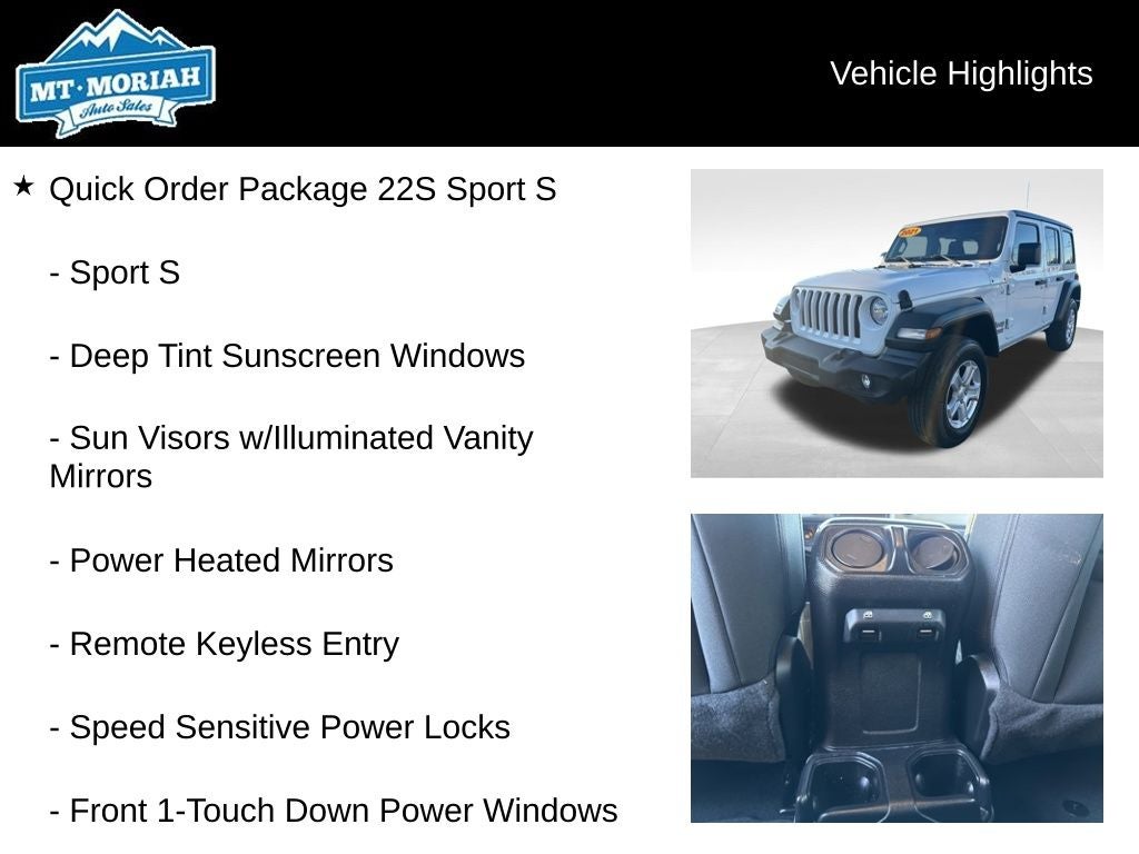 2021 Jeep Wrangler Unlimited Sport S
