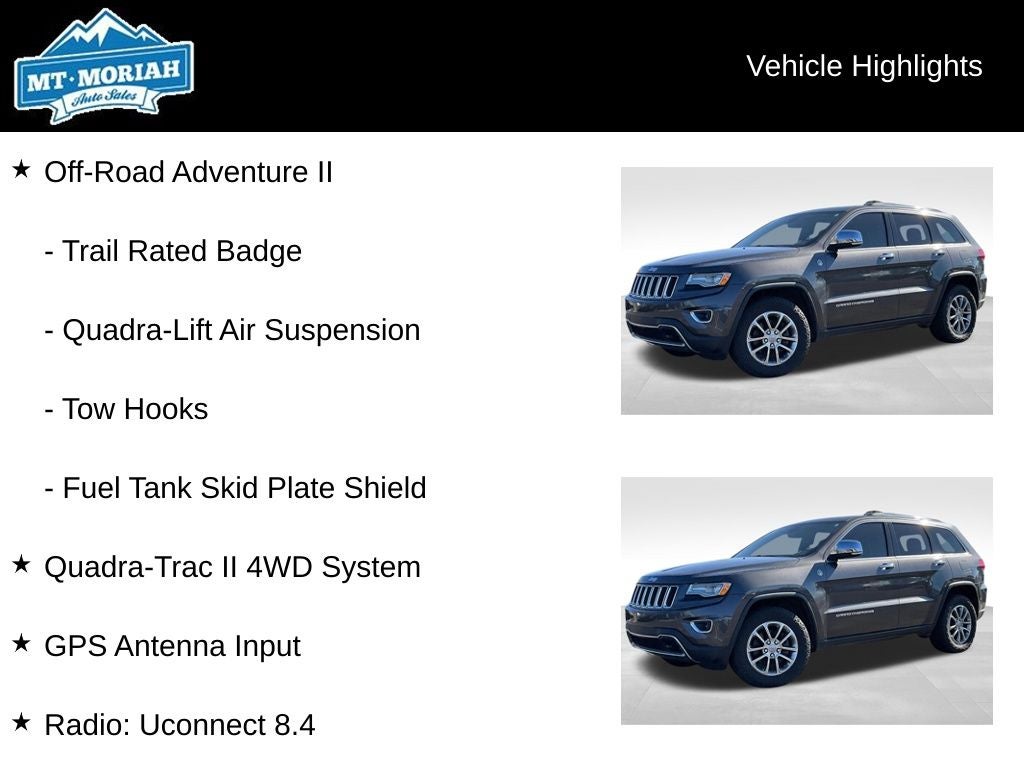 2015 Jeep Grand Cherokee Limited