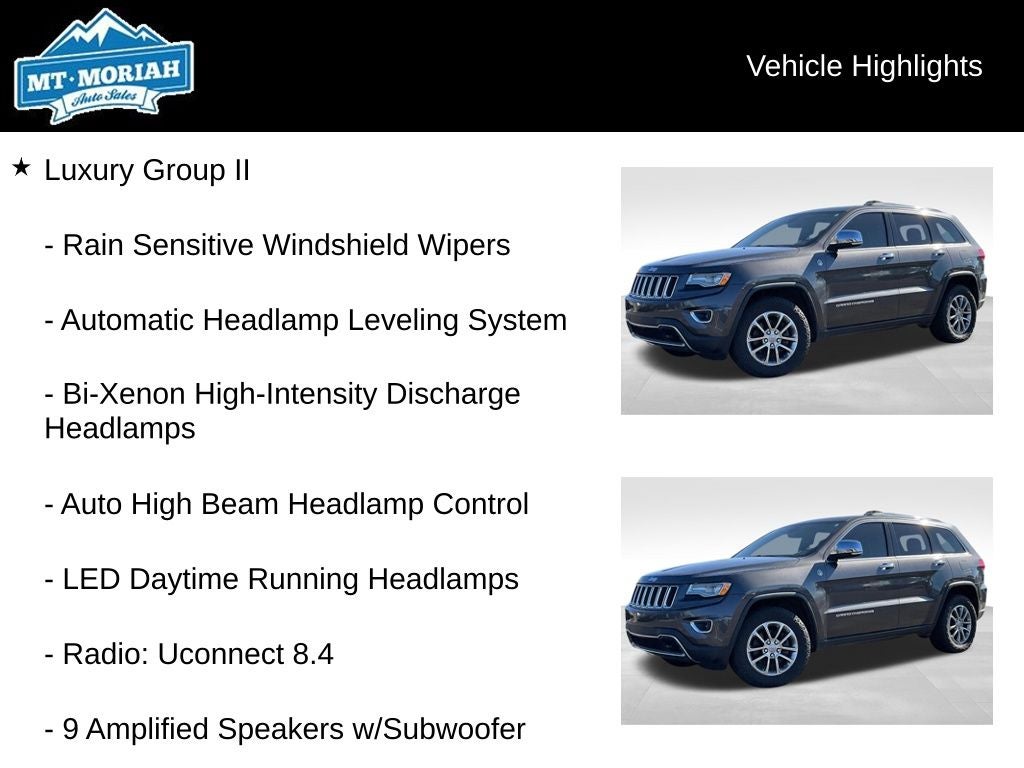 2015 Jeep Grand Cherokee Limited