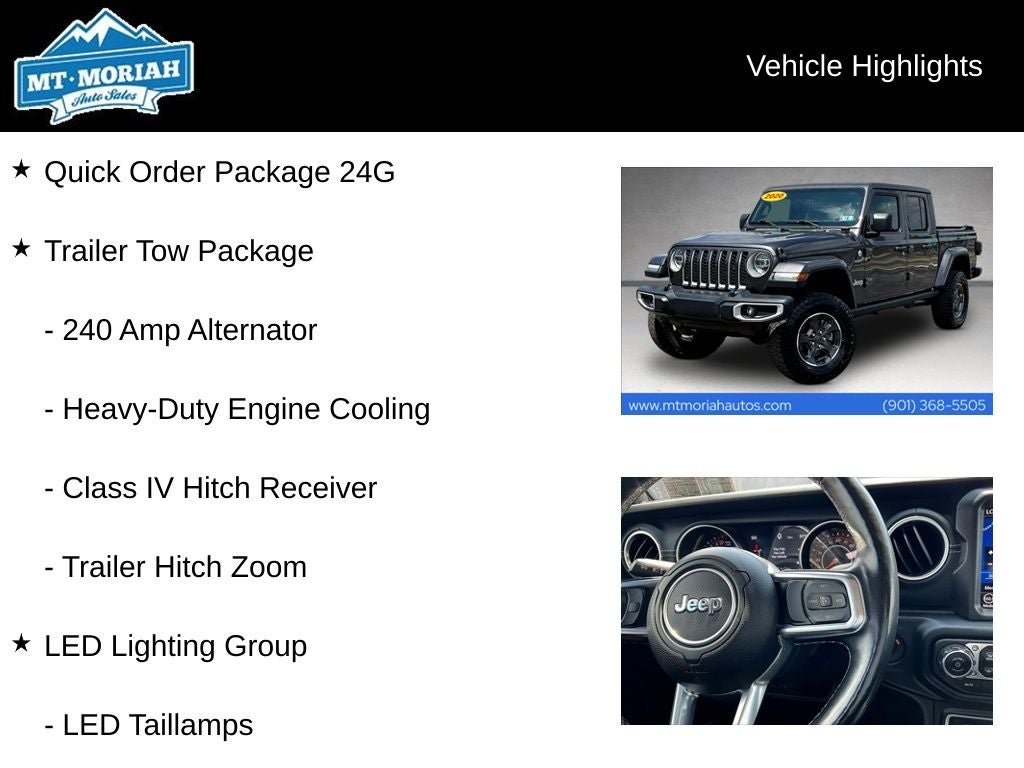 2020 Jeep Gladiator Overland