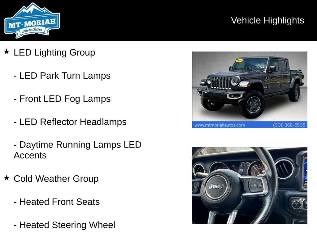 2020 Jeep Gladiator Overland