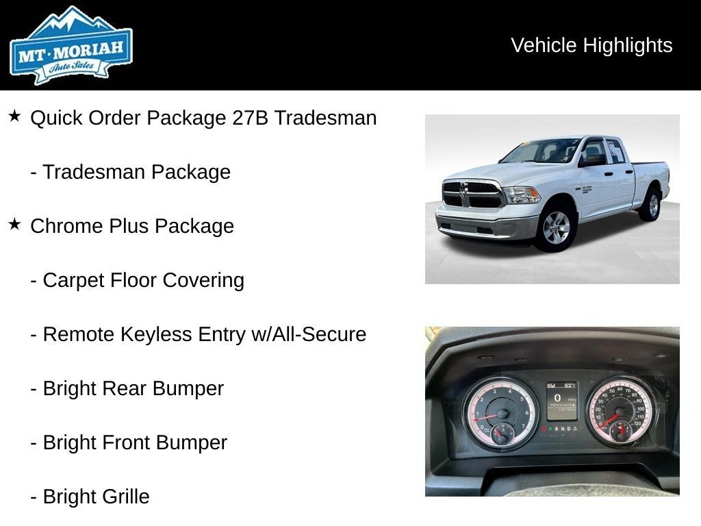 2021 RAM 1500 Classic Tradesman