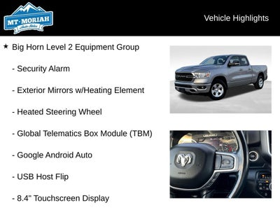 2022 RAM 1500 Big Horn/Lone Star