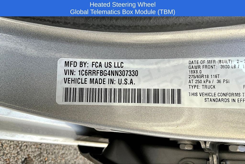 2022 RAM 1500 Big Horn/Lone Star