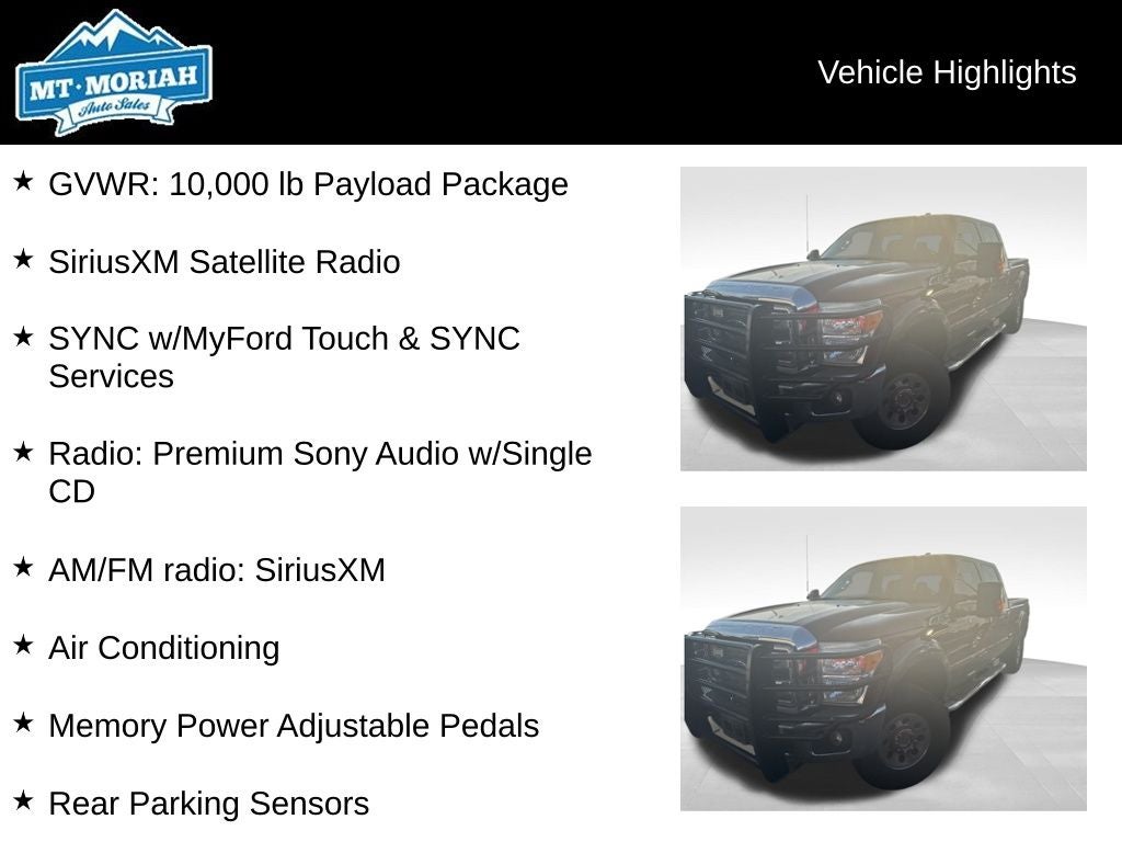 2015 Ford F-250SD Lariat