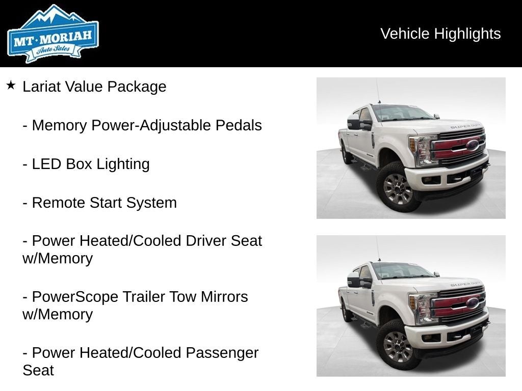 2019 Ford F-250SD Lariat
