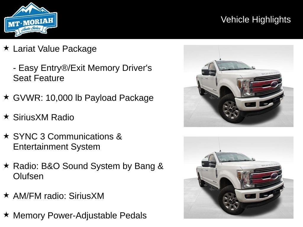 2019 Ford F-250SD Lariat
