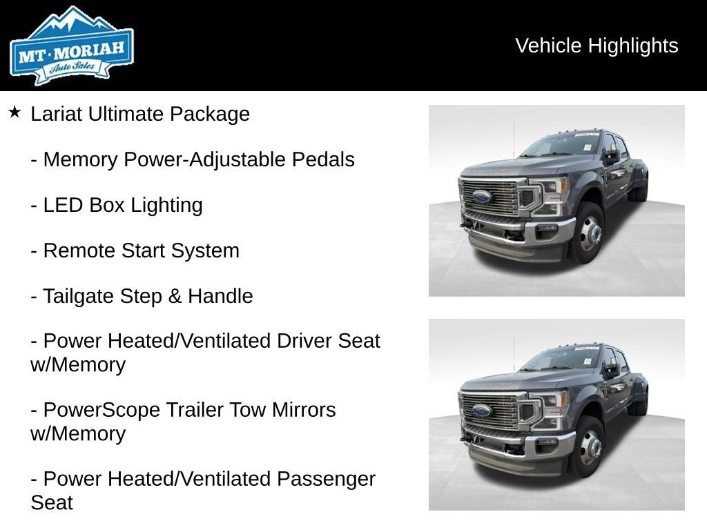 2022 Ford F-350SD Lariat DRW