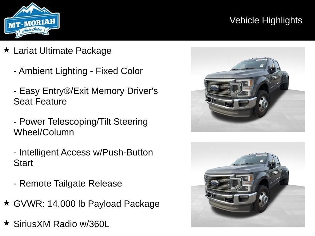 2022 Ford F-350SD Lariat DRW