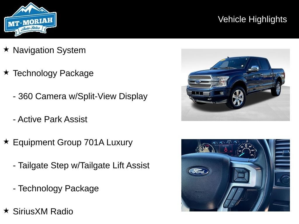 2020 Ford F-150 Platinum