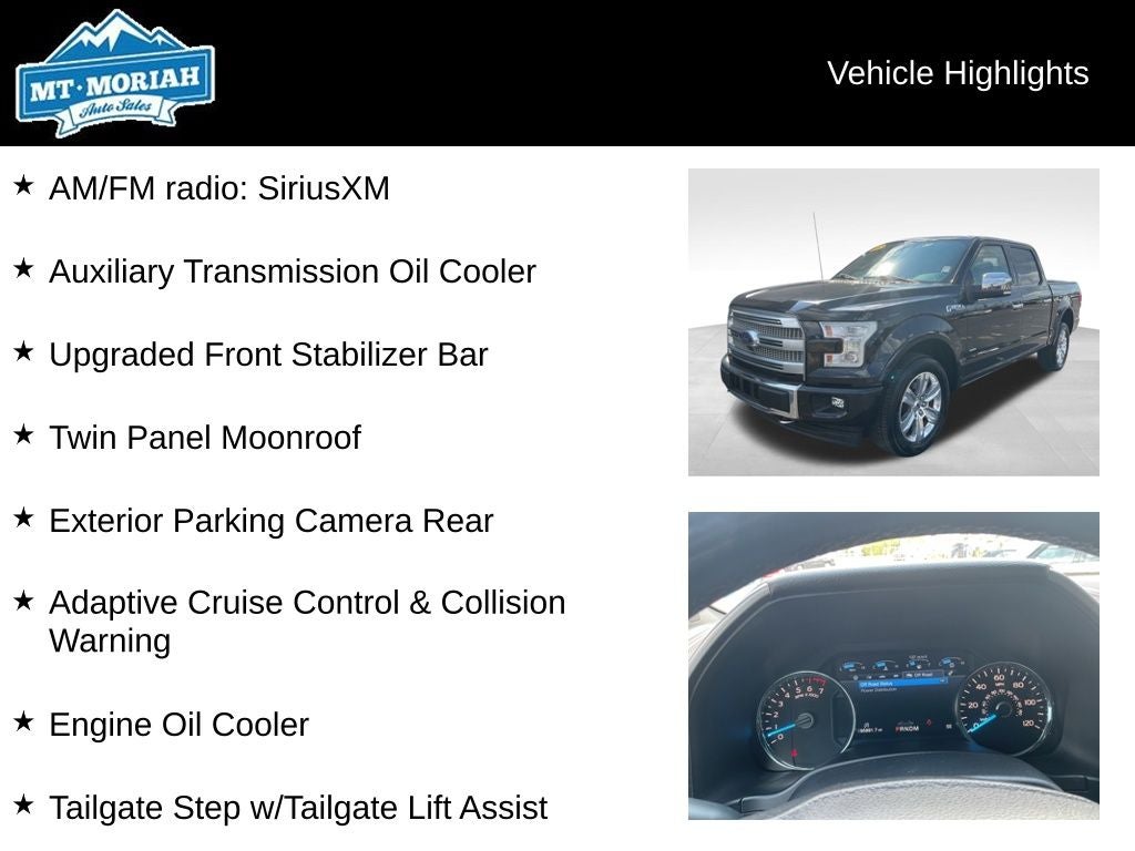2017 Ford F-150 Platinum