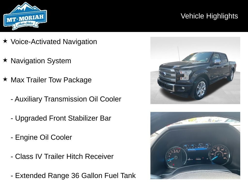 2017 Ford F-150 Platinum