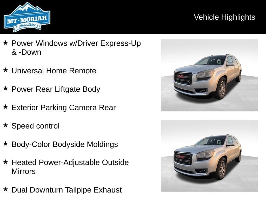 2014 GMC Acadia SLT-2