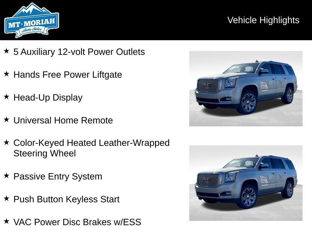 2015 GMC Yukon Denali