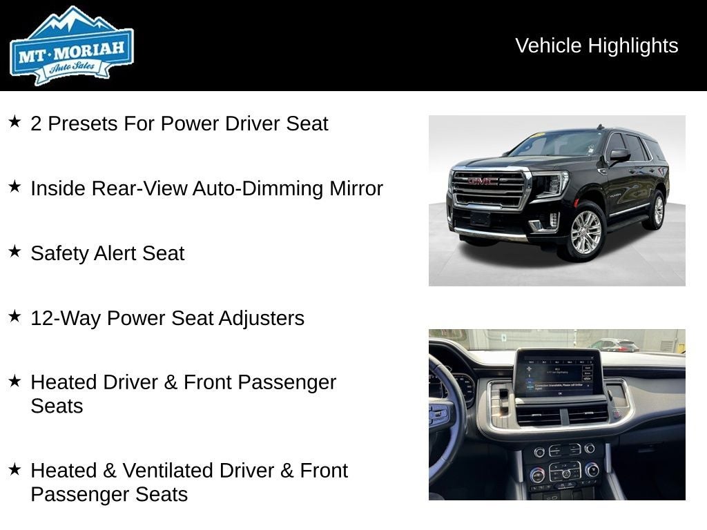 2021 GMC Yukon SLT