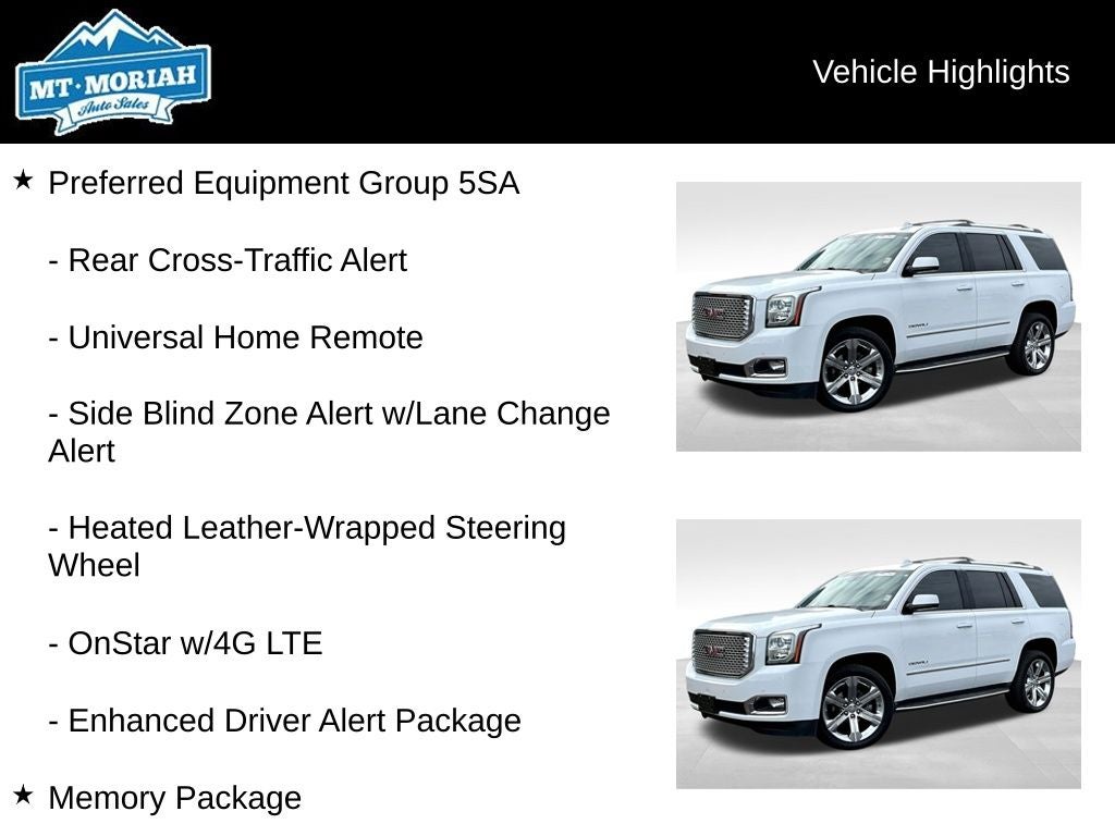 2017 GMC Yukon Denali