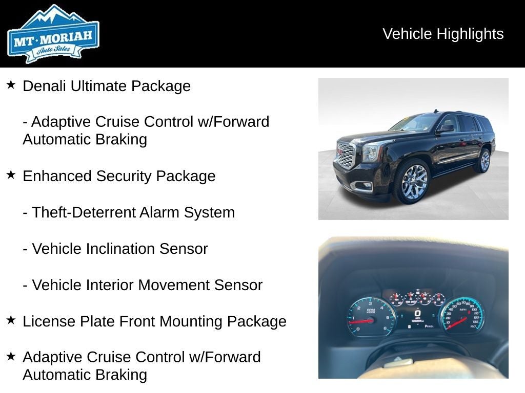 2018 GMC Yukon Denali