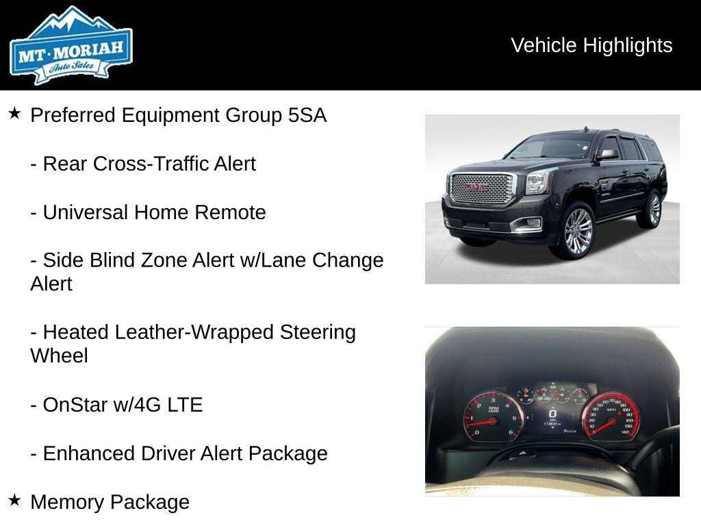 2016 GMC Yukon Denali