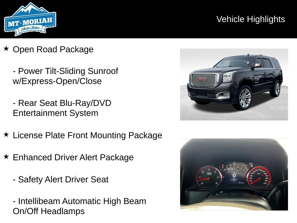 2016 GMC Yukon Denali