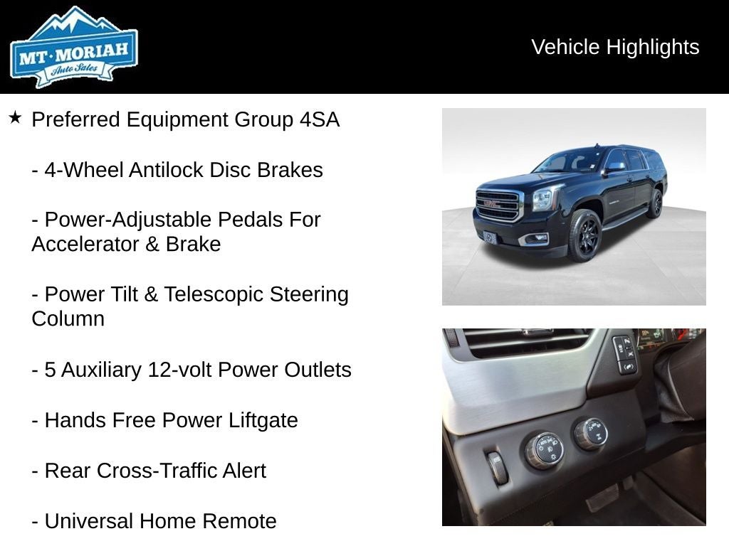 2018 GMC Yukon XL SLT