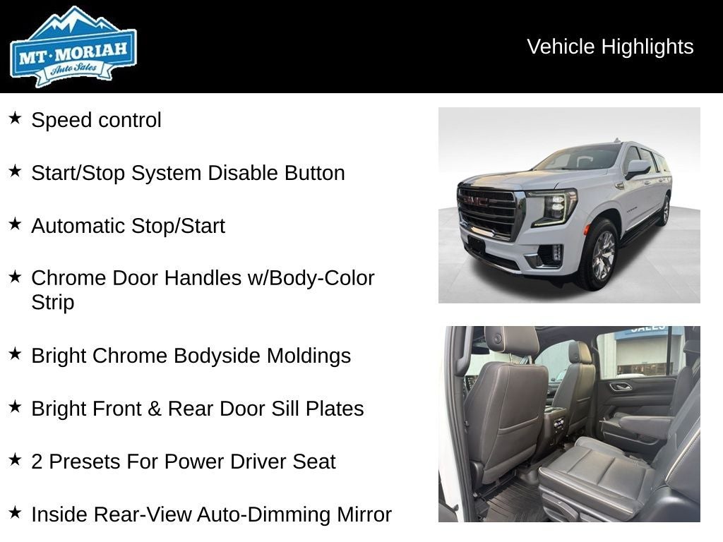 2022 GMC Yukon XL SLT