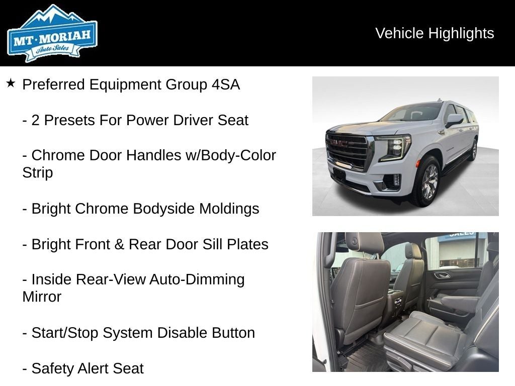 2022 GMC Yukon XL SLT