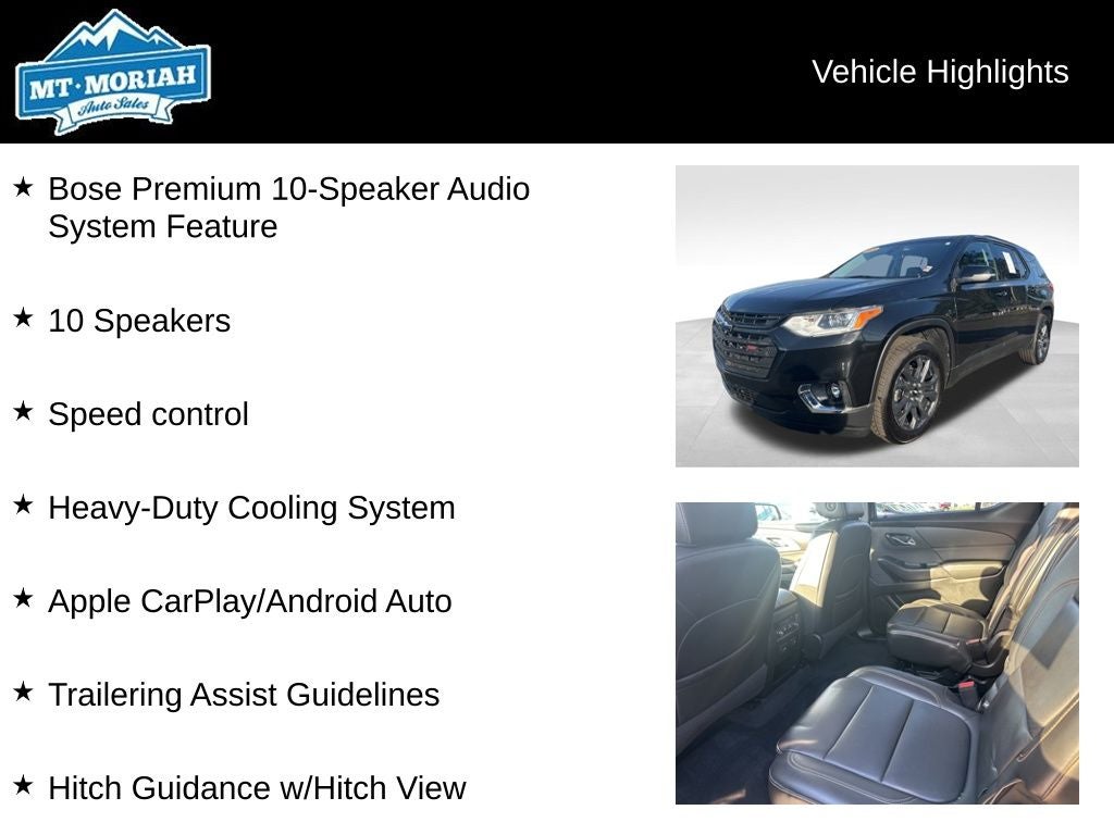 2021 Chevrolet Traverse RS