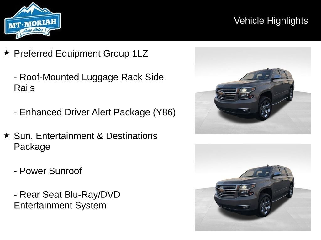 2018 Chevrolet Tahoe Premier