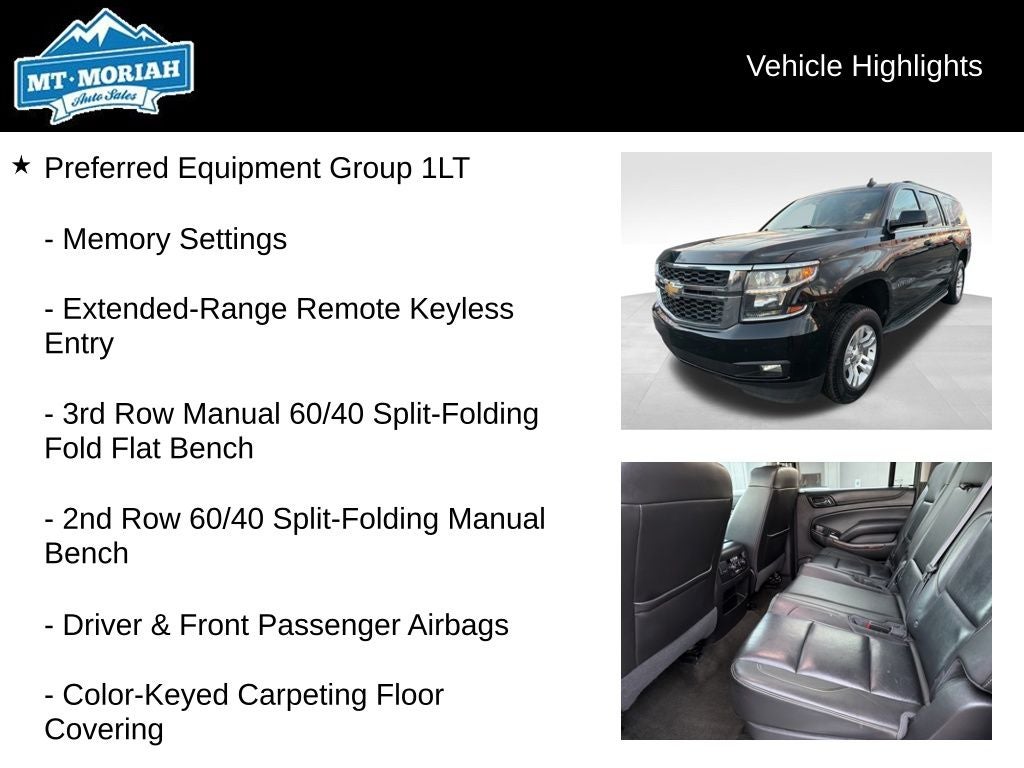 2016 Chevrolet Suburban LT