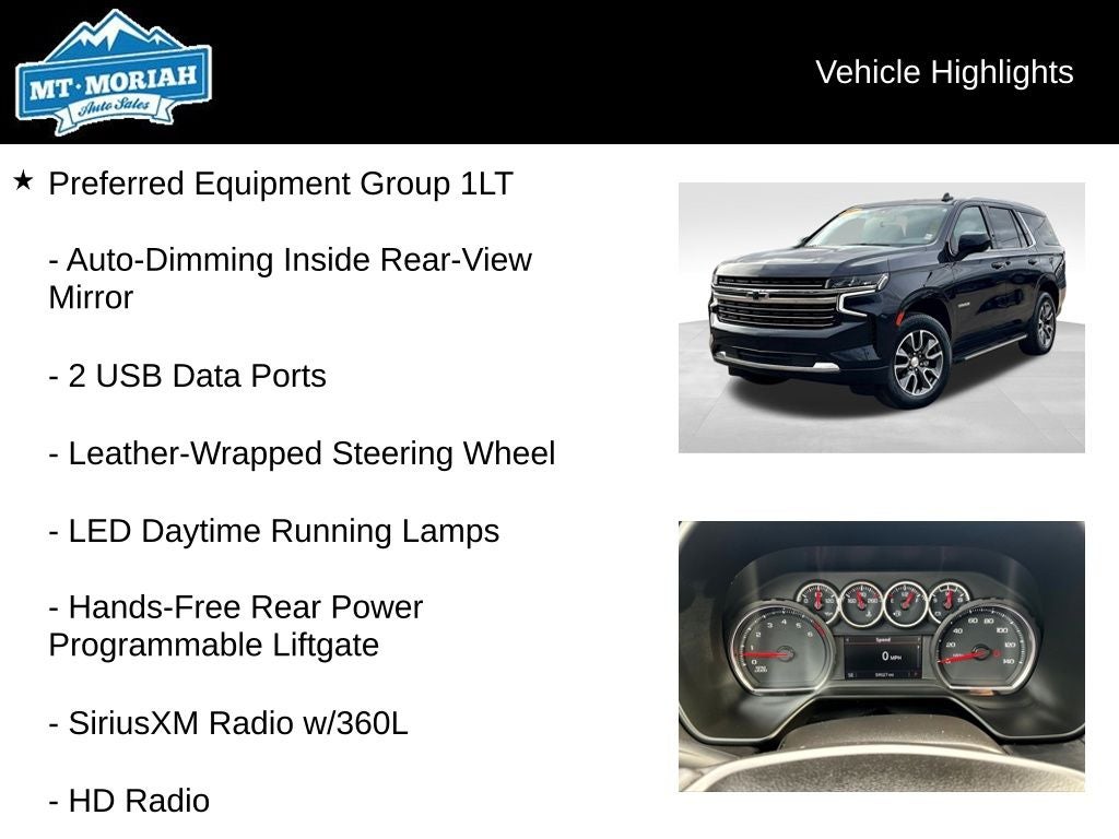 2021 Chevrolet Tahoe LT