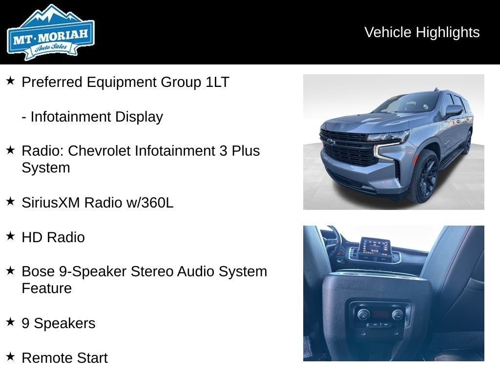 2021 Chevrolet Tahoe LT