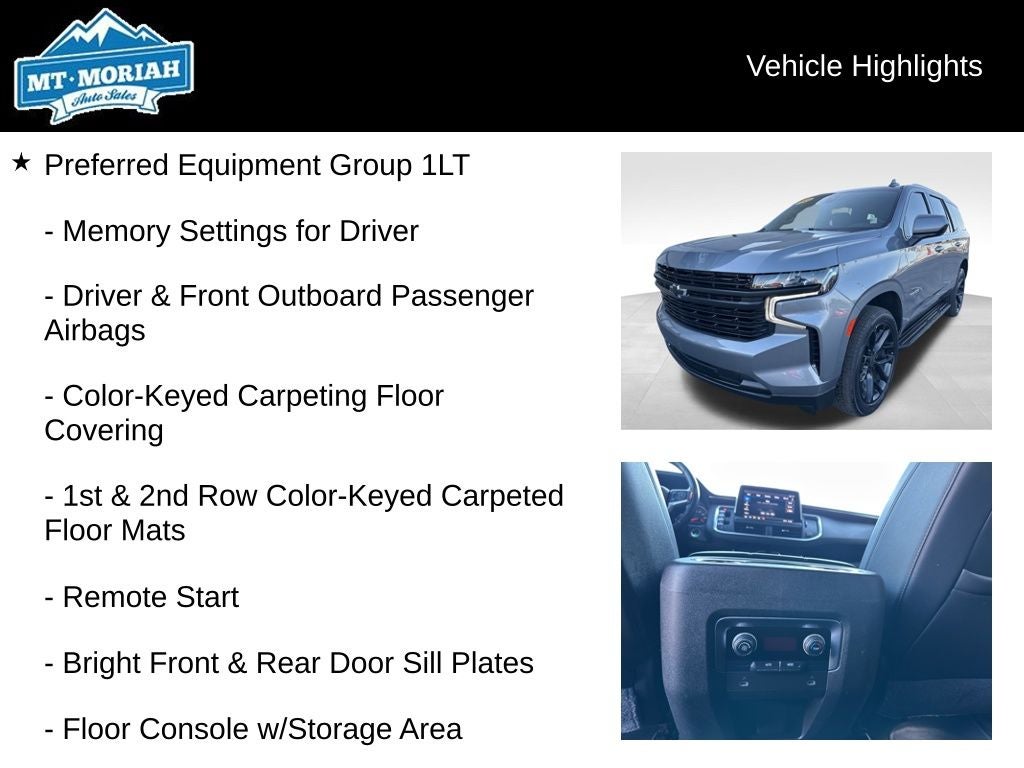 2021 Chevrolet Tahoe LT