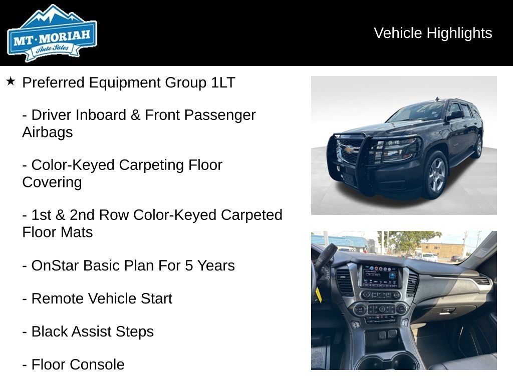 2018 Chevrolet Tahoe LT