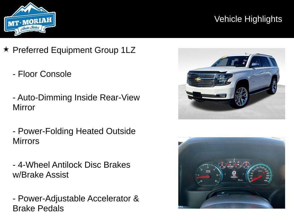 2018 Chevrolet Tahoe Premier