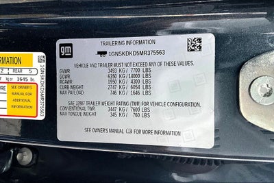 2021 Chevrolet Suburban Z71