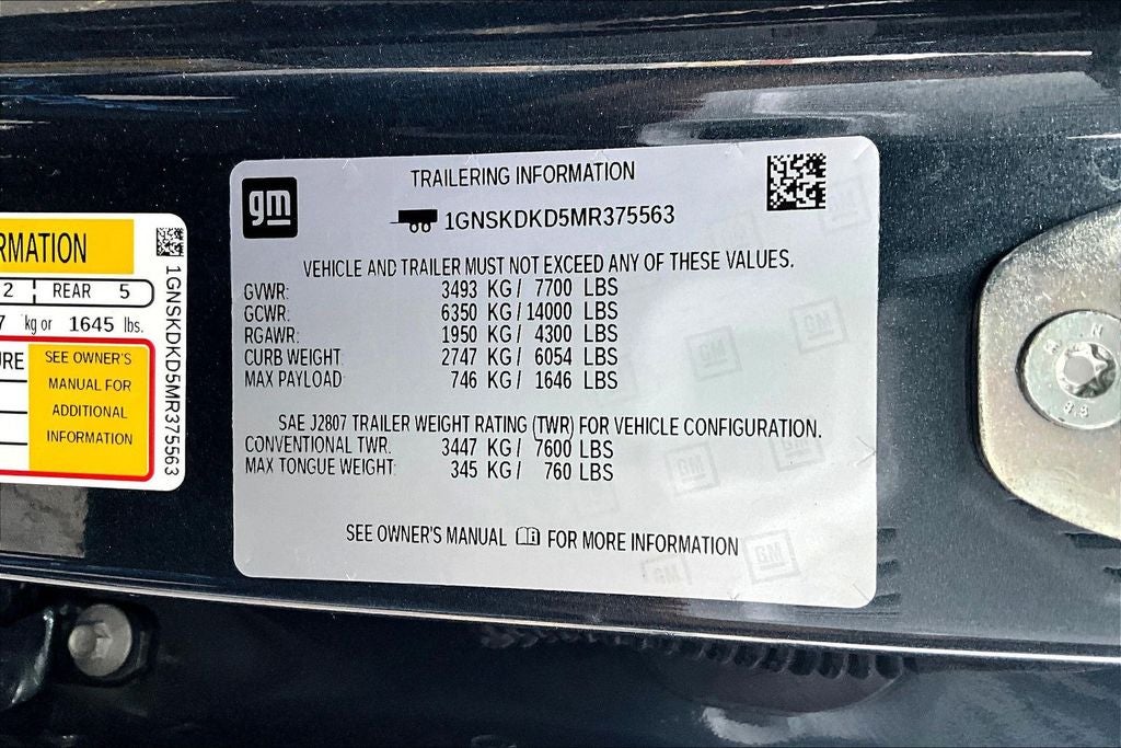 2021 Chevrolet Suburban Z71