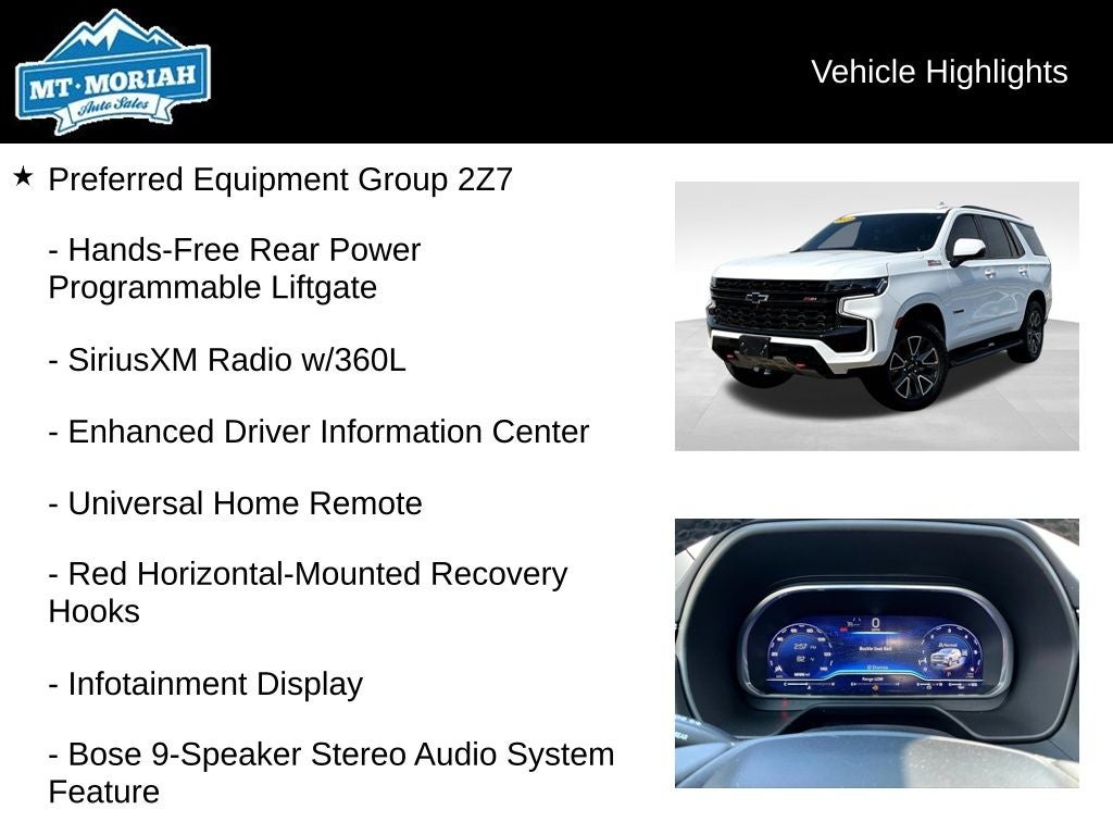 2023 Chevrolet Tahoe Z71