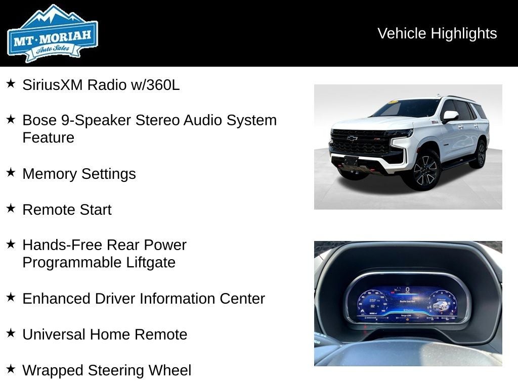 2023 Chevrolet Tahoe Z71