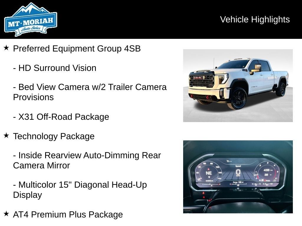 2024 GMC Sierra 2500HD AT4