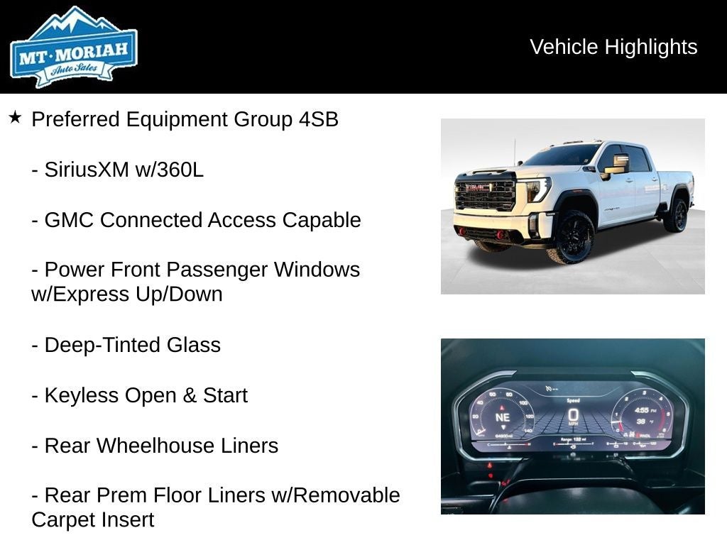 2024 GMC Sierra 2500HD AT4