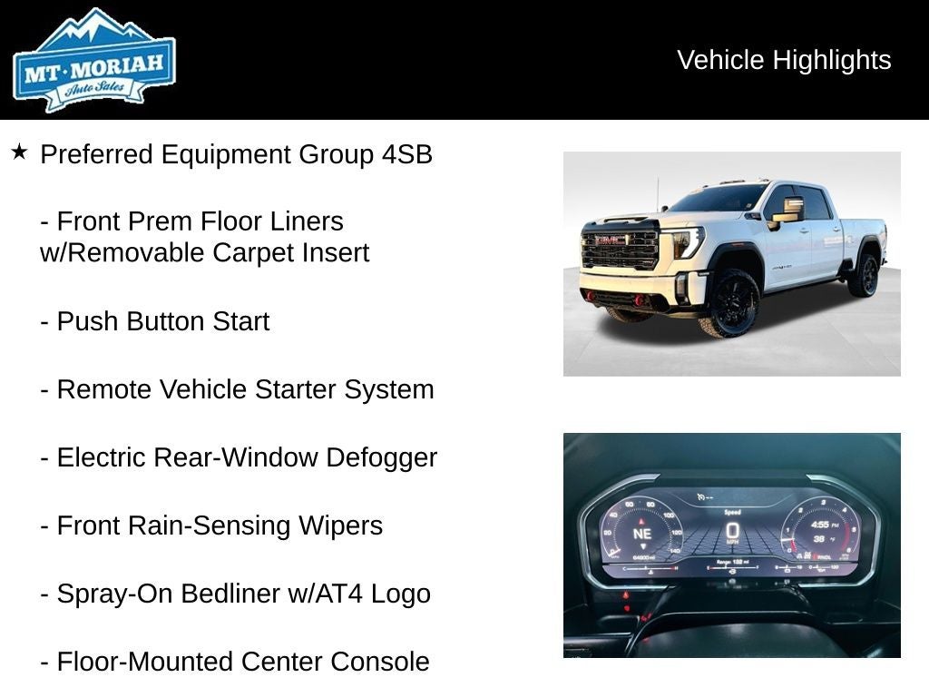 2024 GMC Sierra 2500HD AT4