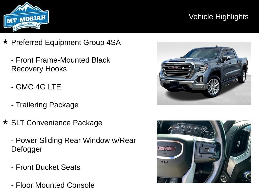 2019 GMC Sierra 1500 SLT