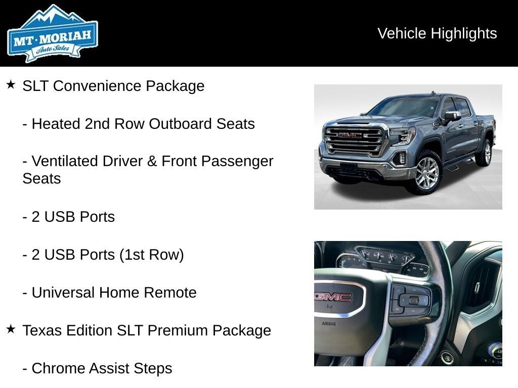 2019 GMC Sierra 1500 SLT