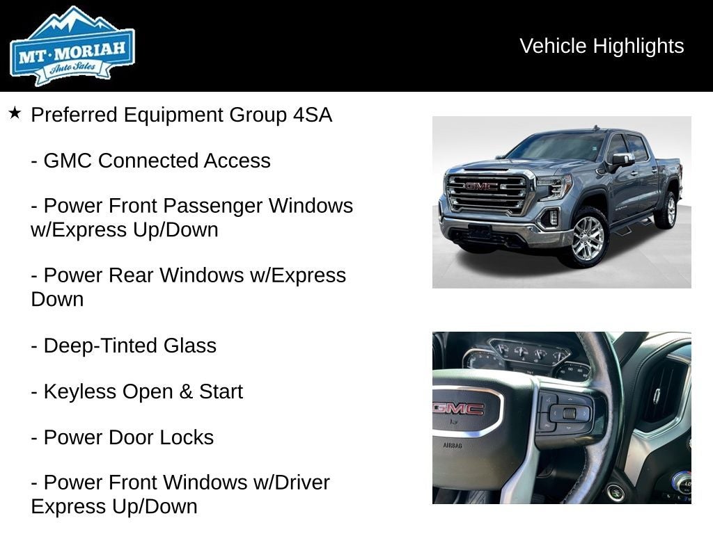 2019 GMC Sierra 1500 SLT