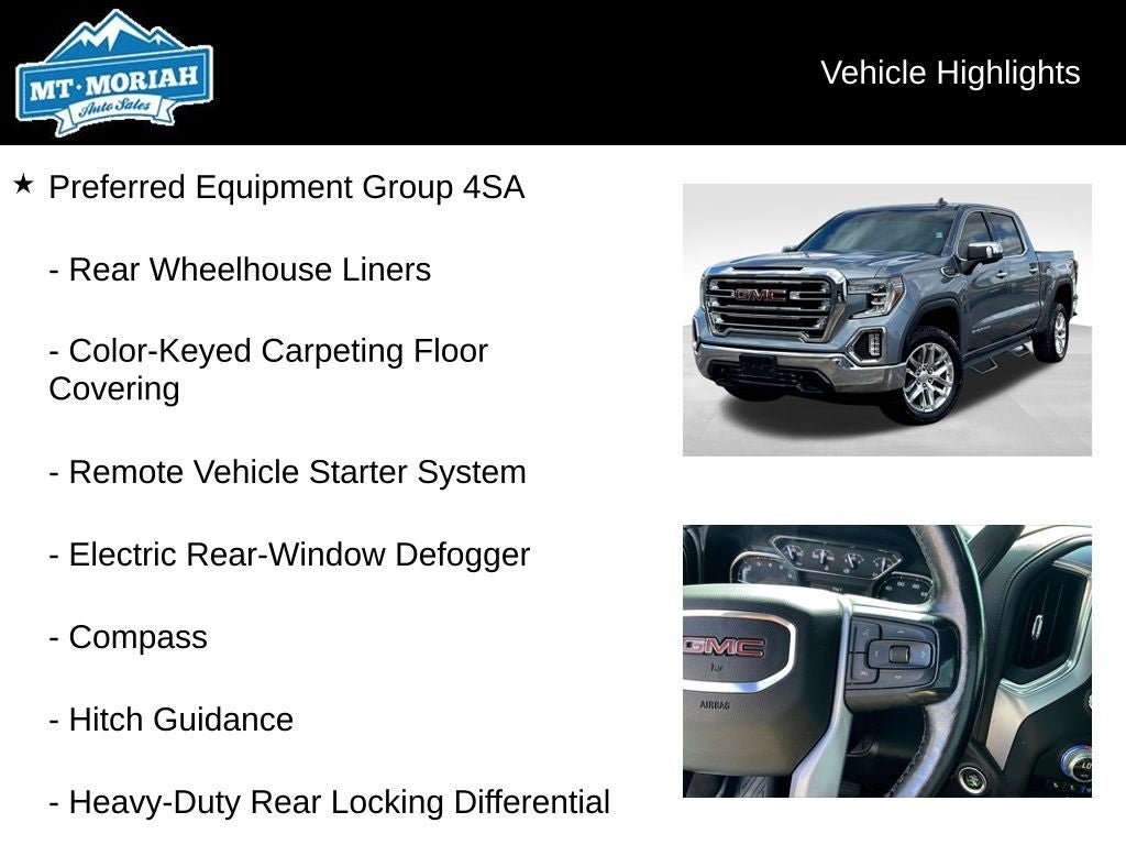 2019 GMC Sierra 1500 SLT