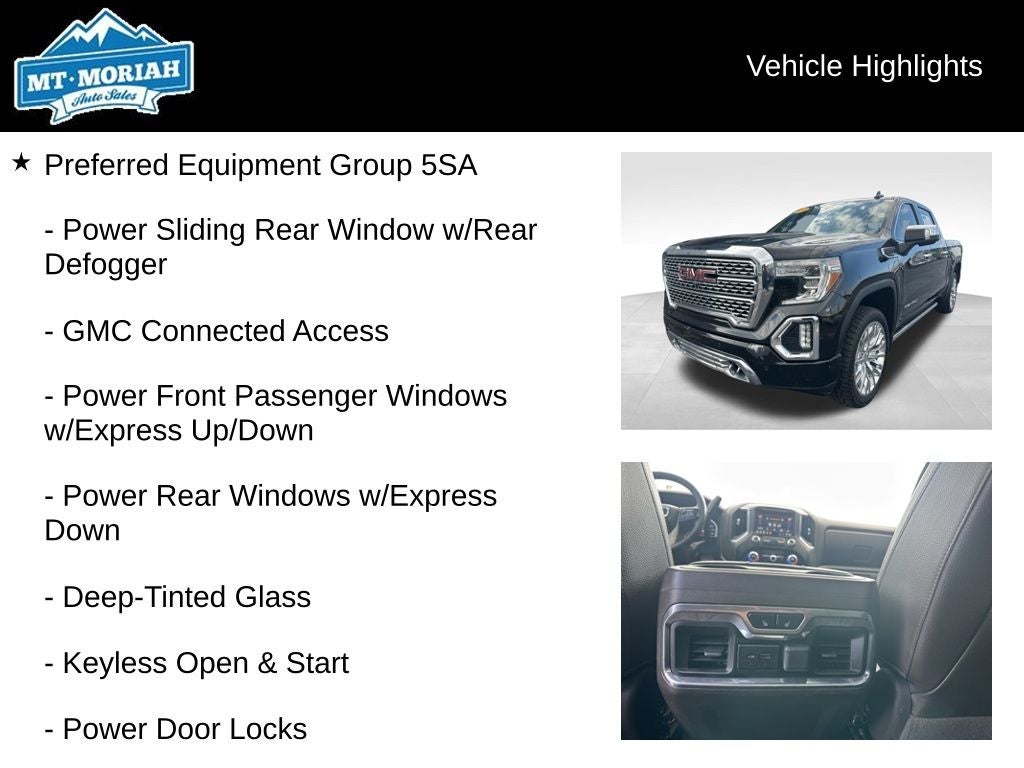 2019 GMC Sierra 1500 Denali