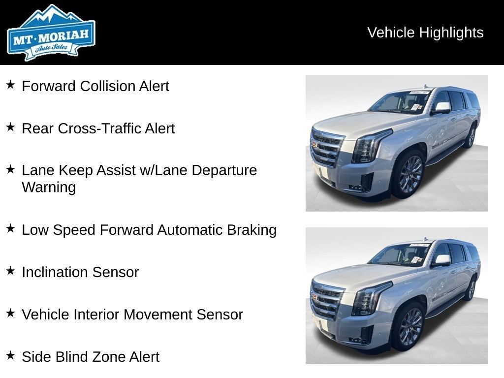 2017 Cadillac Escalade ESV Luxury